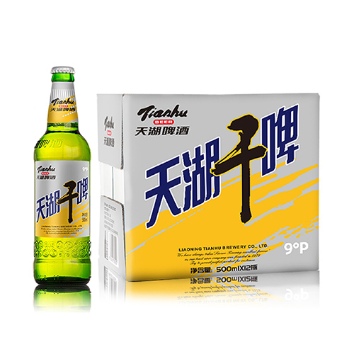 天湖干啤包裝設(shè)計(jì)